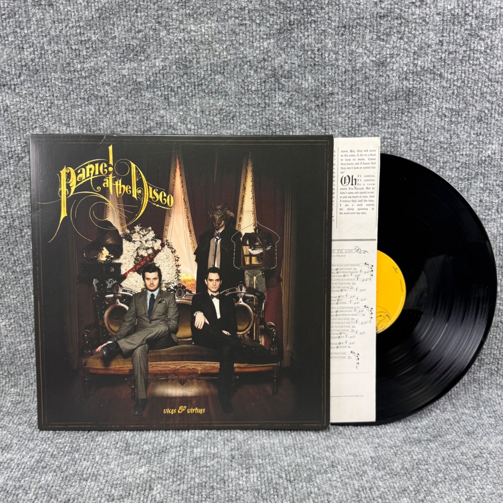 Panic! At The Disco: Vices & Virtues Vinyl LP Black 12" Record 2011 526550-1 VG+